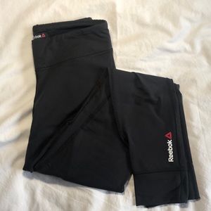 Reebok full length, cuffed leggings.